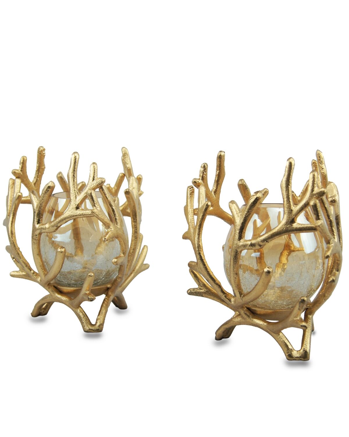 Candle stand pair with One Glass pot 2