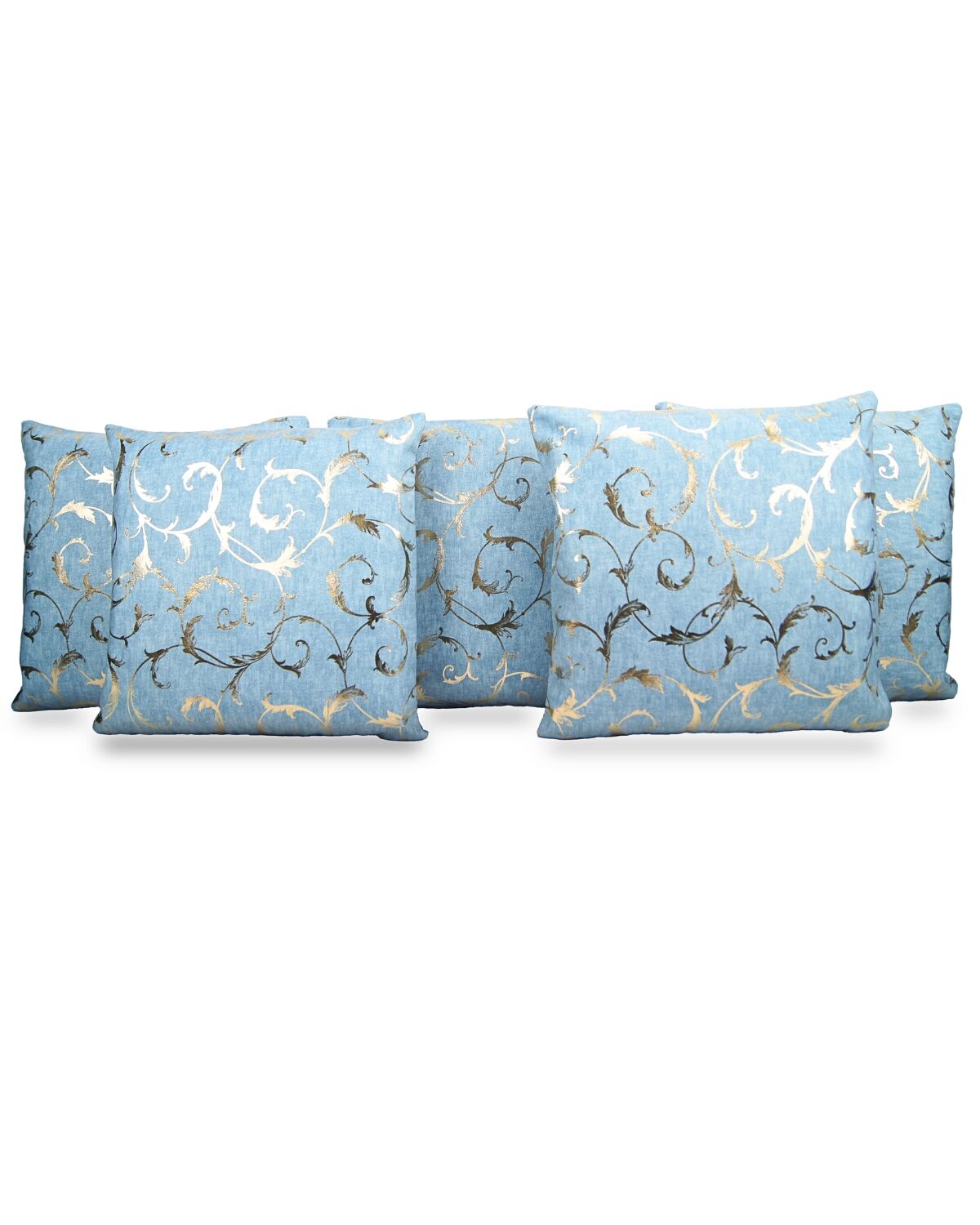 Golden Blue Cushion covers2(Velvet)