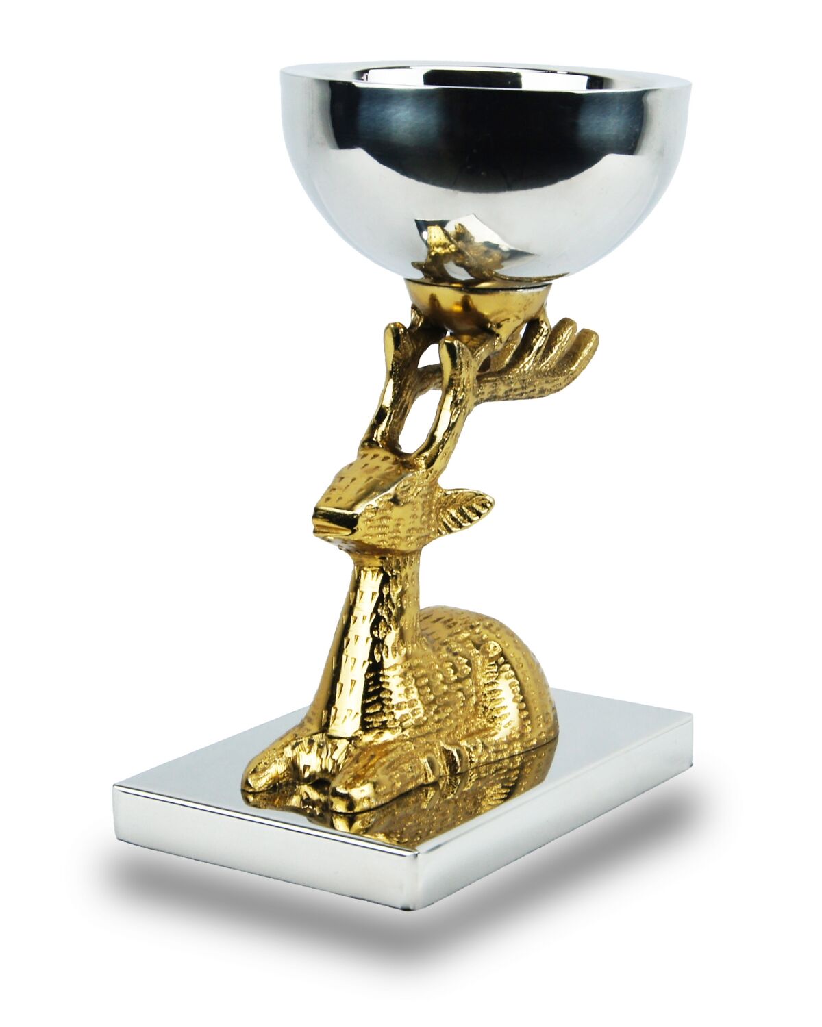 Golden Silver Dear Bowl 2