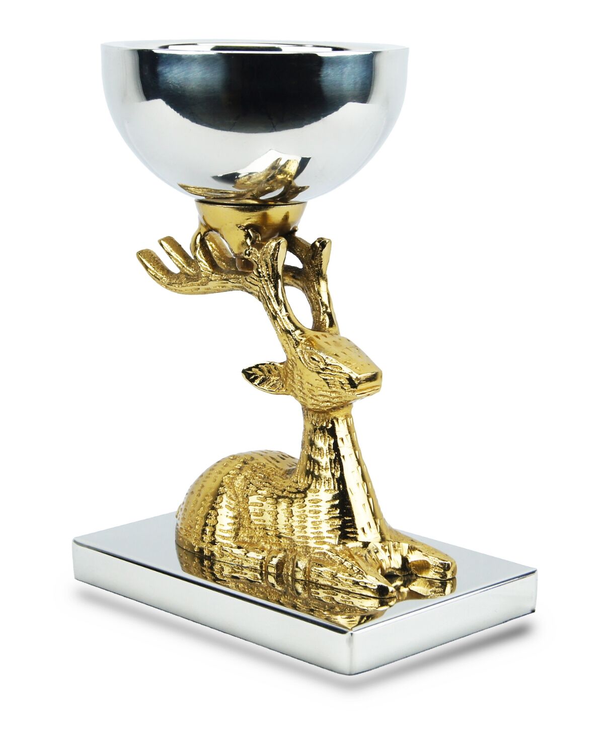 Golden Silver Dear Bowl 3