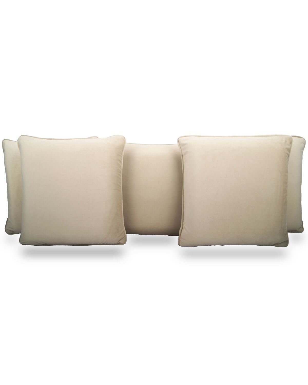 Ivory Ultra Soft Cushion Covers 2(Velvet)