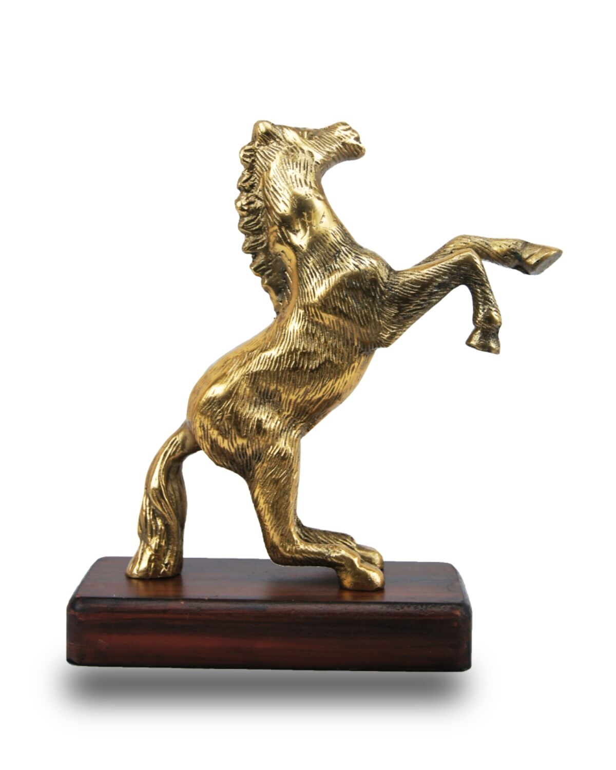 Standing Horse with Woden Base 2