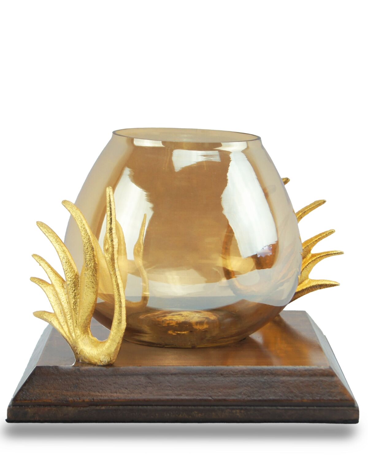 Wooden Base Big Candle Stand 1