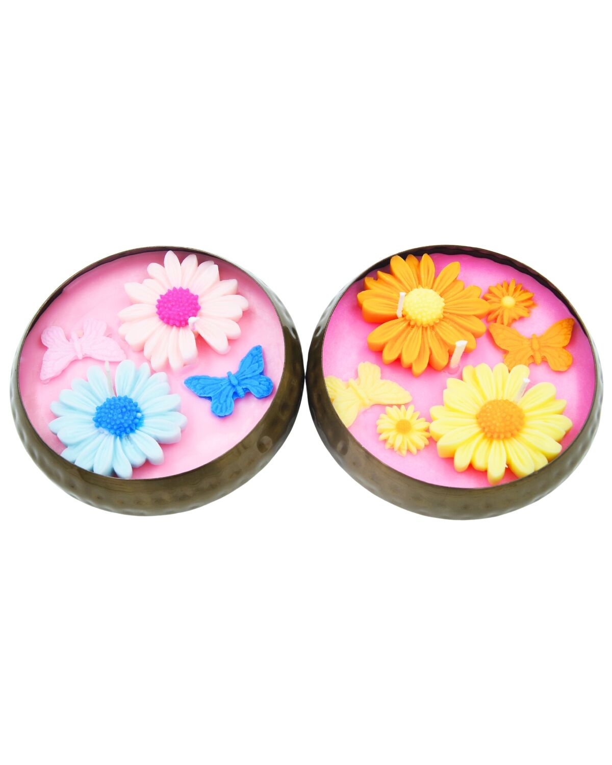 Brass Urli Sunflower Theme Combo